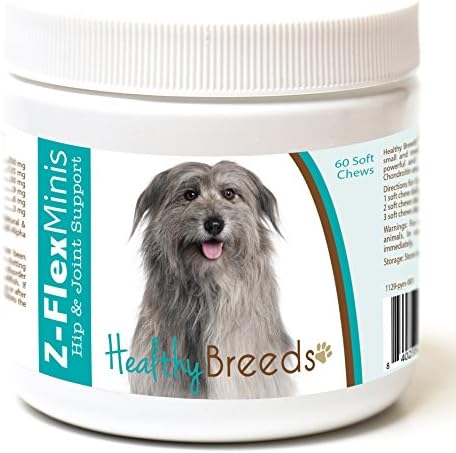 Healthy Breeds Pyrenean Shepherd Z-Flex Minis Hip and Joint Support Soft Chews 60 Count