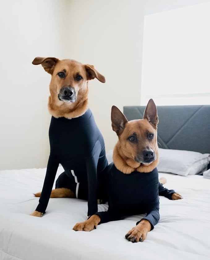 Shed Defender Sport Dog Onesie for Dog Shedding, Seen on Shark Tank, Lightweight Breathable, Bodysuit for Dogs, Pet Jumpsuit, Dog Body Suit, Shed Shirt, Full Body Shed Suit, Hot Spots, Vet Approved