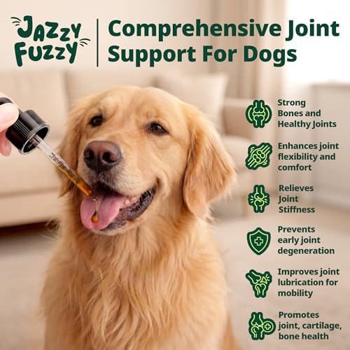 Joint Drops for Dogs, Liquid Glucosamine Supplement, 60 mL