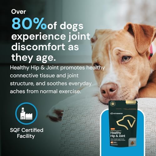 VETRISCIENCE Veterinary Strength Healthy Hip & Joint Chews, 60 Count