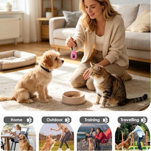 Dog Training Clicker - Wrist Strap | Button Pet Trainer