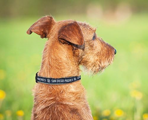 MLB San Diego Padres Licensed PET Collar- Heavy-Duty, Strong, and Durable Dog Collar. Available in 29 Baseball Teams and 4 Sizes