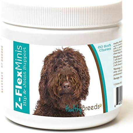 Healthy Breeds Labradoodle Z-Flex Minis Hip and Joint Support Soft Chews 60 Count