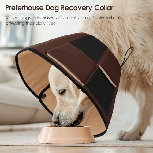 Soft Dog Cone for Large Dogs, Cone for Dog to Stop Licking