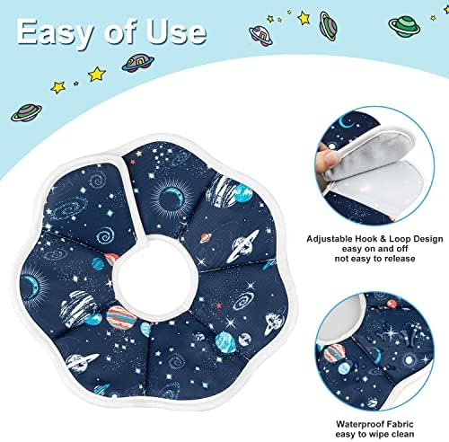 Depets Cat Cone Soft, Adjustable Recovery E-Collar for Pet, Neck Girth 7 in