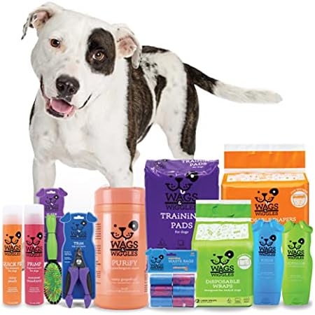 Wags & Wiggles Very Berry Polish Multipurpose Dog Wipes, Count of 200