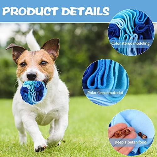 2 Pcs Snuffle Ball for Dogs Interactive Dog Toys Encourage Foraging Skills