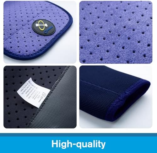 Coodeo Dog Recovery Sleeves, Cone Collar Alternative, Abrasion Resistant Dog Recovery Suit, Washable 2.5mm Thick and Waterproof, Pet Wounds Prevent Licking, Biting (Purple, M)