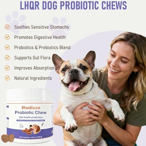 Dog Probiotics Soft Chew for Digestive Health & Immune Support