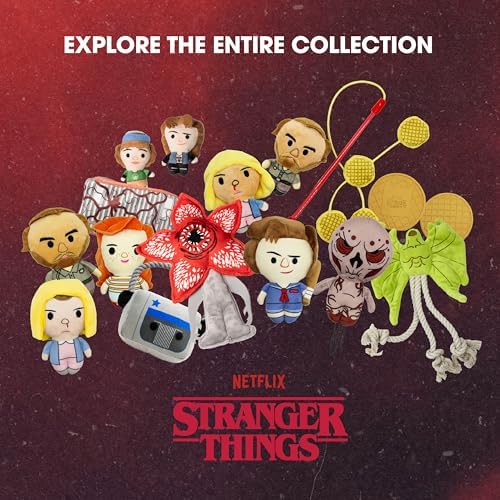 design LAB, Inc. Stranger Things Official Merchandise | Cool Dog Toys for Interactive Play | Eleven & Hopper 2-Pack Set | Collectible Stranger Things Toys