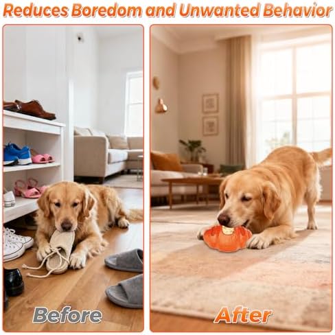 Indestructible Dog Toys for Aggressive Chewers, Dog Treat Chew Toy