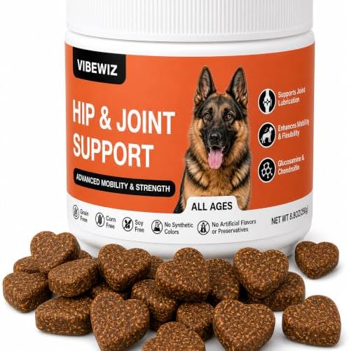 Dog Hip and Joint Supplement, 7-in-1, Mobility and Cartilage, 100ct