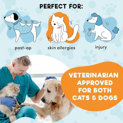 BENCMATE Inflatable Dog Cone Collar Alternative After Surgery XLarge
