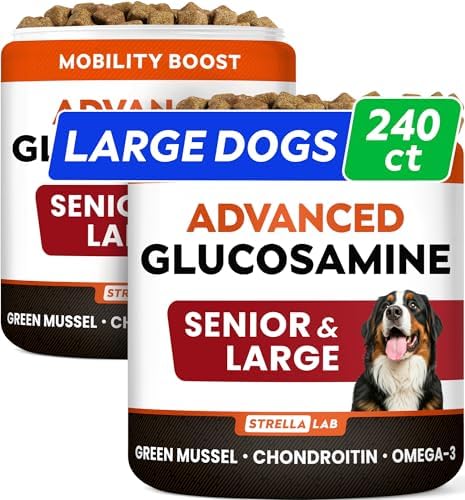 Advanced Glucosamine for Dogs, Collagen&Green Lipped Mussel - Joint Health