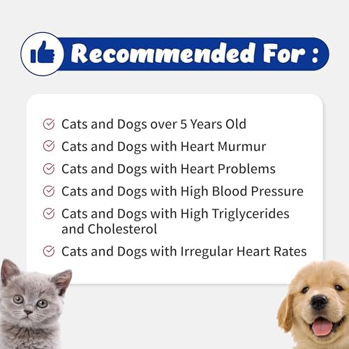 Heart Alive Liquid Cardiovascular System Health for Dogs and Cats-Norwegian Fish Oil, Coenzyme Q10, Vitamin K2, Policosanol, Hawthorn Berry Extract, Vegan Bacon Flavor (60ml)