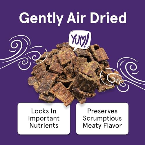 TRMC Real Meat Dog Treats - 12oz Bag of Bite-Sized Air-Dried Lamb & Liver Jerky for Dogs - Grain-Free Jerky Dog Treats Made up of 95% Free-Range, Grass Fed Lamb - All-Natural Dog Treats