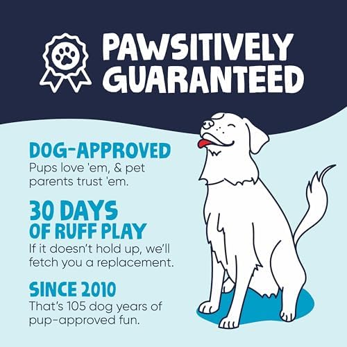 goDog Dinos Frills Squeaky Plush Dog Toy with Chew Guard Technology, Durable Fabric & Squeaker for Active Play, Teal, Small