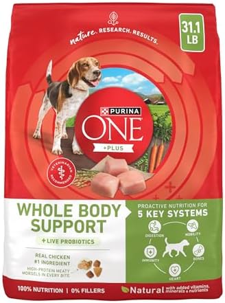 Purina ONE Plus Whole Body Support Dry Dog Food, 31.1 lb. Bag