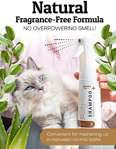 Pets 4 in 1 Pet Cleanser Oat & Aloe Hypoallergenic Waterless Shampoo