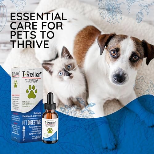 MediNatura T-Relief Pet Digestive Support Oral Drops, 1.69 oz