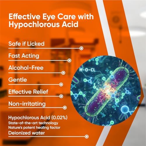 Dog Eye Drops – Vet Recommended Pet Eye Drops to Clean and Soothe Eye Infections, Allergies, Dry & Pink Eyes, Tear Stain Remover for Dogs, Cats, Horses & Birds (30 ml)
