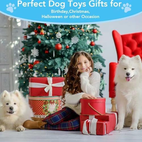 No Stuffing Squeaky Dog Toys Soft Plush for Small Medium Large Breed
