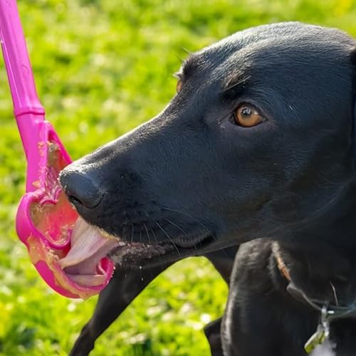 SodaPup Lick Sticks eToy – Durable Interactive Enrichment Toy Made in USA from Non-Toxic, Pet-Safe, Food Safe Material for Bonding, Training, Calming, Mental Stimulation, Oral Health & More