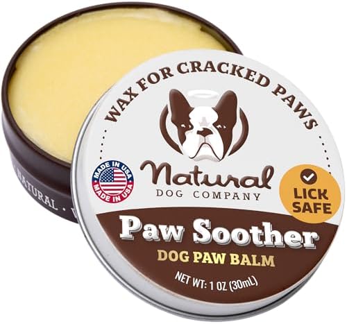 Natural Dog Company Paw Soother Dog Paw Balm – 1 oz Tin