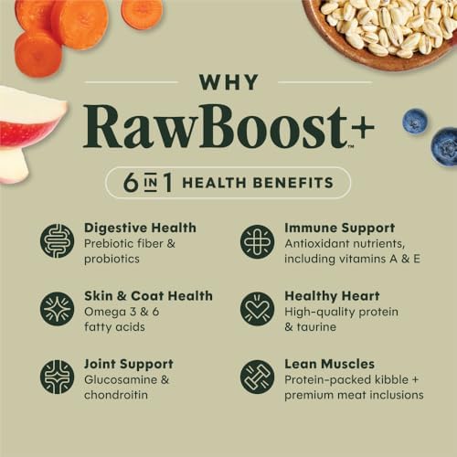 Instinct RawBoost Dry Dog Food + Freeze Dried, Chicken & Brown Rice, 3.5 lb