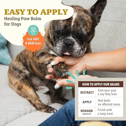 Natural Dog Company Paw Soother Dog Paw Balm – 1 oz Tin