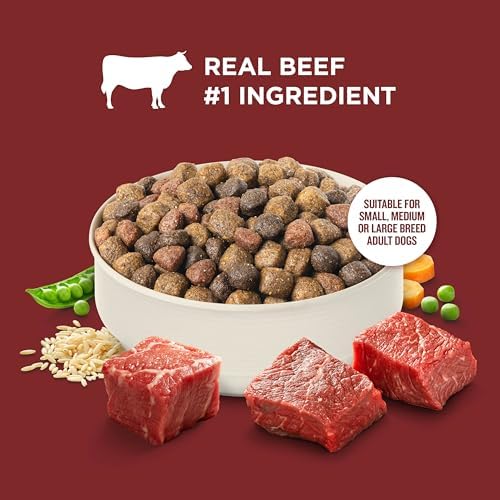 Nutrish Dry Dog Food, Beef, Pea & Brown Rice, 5 lb. Bag (Rachael Ray)