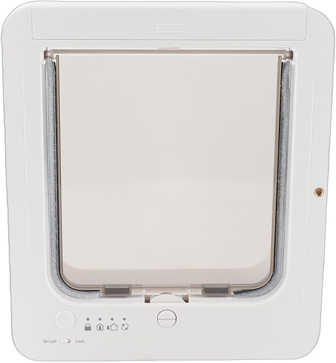 Mingzhe Automatic Cat Door Smart Sensing Pet Flap for Indoor and Outdoor