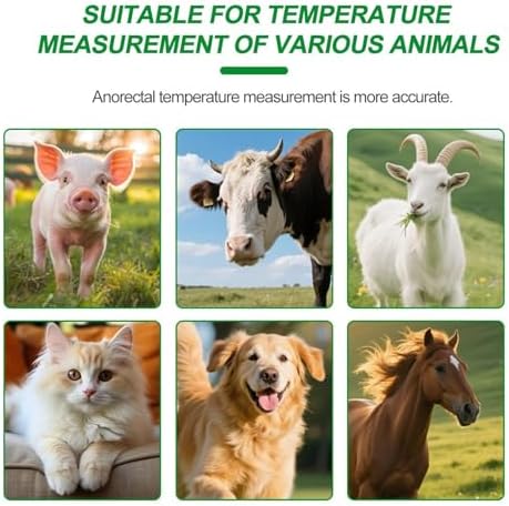 Temperature Meter for Dogs with Portable Case Waterproof