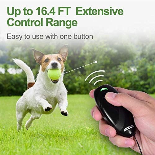MODUS Ultrasonic Dog Barking Deterrent Device, Anti-Barking Device for Dogs Bark Buddy Anti Bark Device for Dogs, Safe for Dogs,No Need to Shout or hit,Indoor and Outdoor