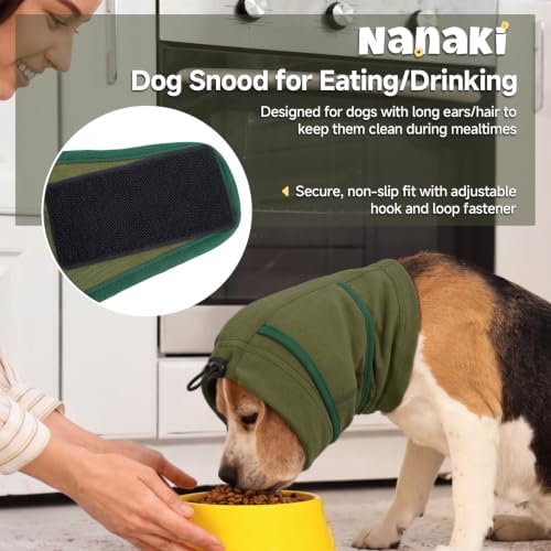 Nanaki Dog Calming Hoodie for Noise Protection, Firework, Thunderstorm