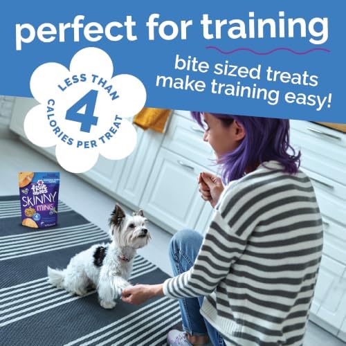 Fruitables Skinny Mini Dog Treats, Training Treats, Pumpkin & Berry, 12oz