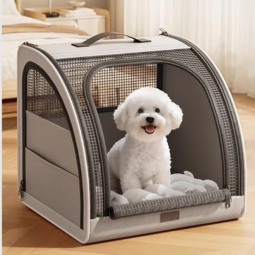 Collapsible Dog Crate Compatible with Smart Fortwo Forfour 453 451