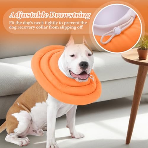 IDOMIK Dog Recovery Collar, Waterproof Soft Dog Cone After Surgery