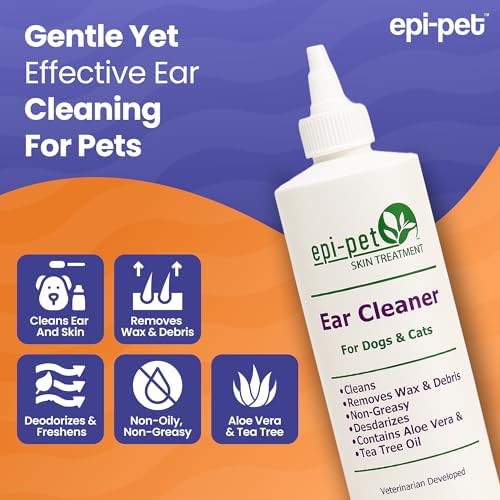 Epi-Pet Ear Cleaner for Pets, 16-Ounce (90713)