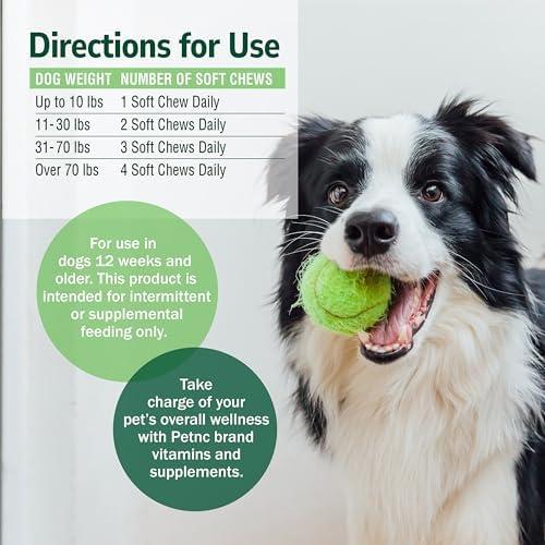 PetNC Natural Care Liver Flavor,Cheese Pre & Probiotic Soft Chews for Dog 120 ct (Packaging May Vary),(Pack of 2)