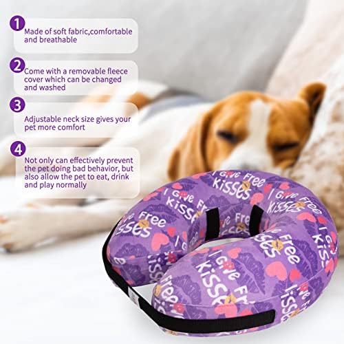 CuteBone Dog Recovery Cone for Small Medium Dogs & Cats