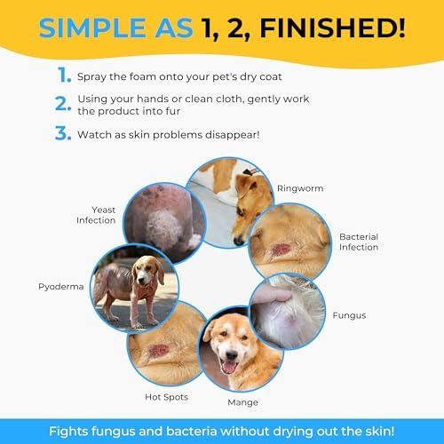 Smiling Paws Vet Grade Medicated Waterless Shampoo