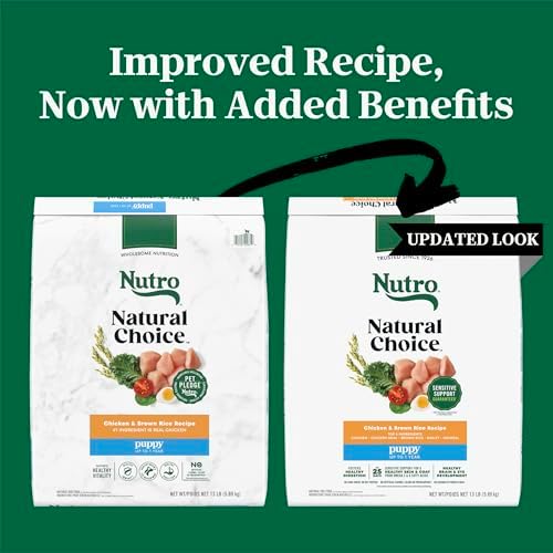 Nutro Natural Choice Puppy Dry Dog Food, Chicken & Brown Rice, 13 lb