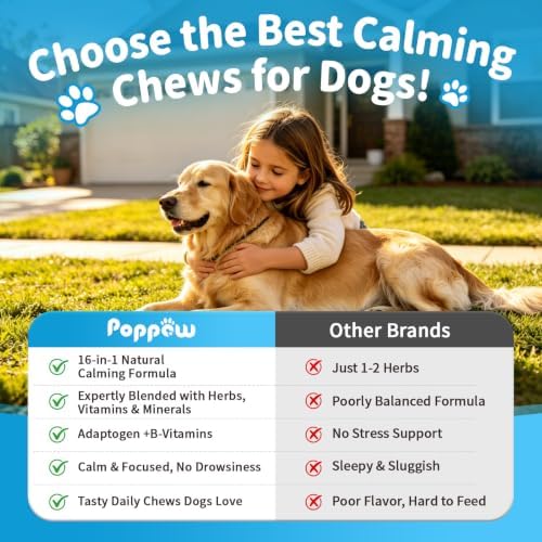 Calming Chews for Dogs - Advanced Calming Treats for Dogs Anxiety