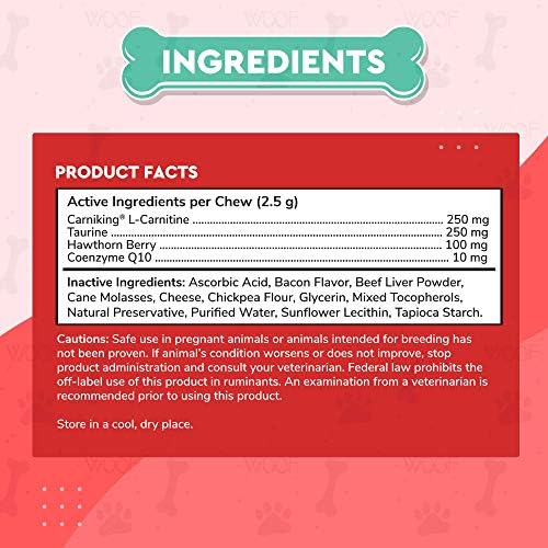 WONDER PAWS Heart + Vitality Superhero Chews Plus Omega Max Fish Oil - for Dogs Heart Health, Skin and Joint Care & Immune Support - Heart + Vitality 90 Chews - Omega Max 16 Ounces