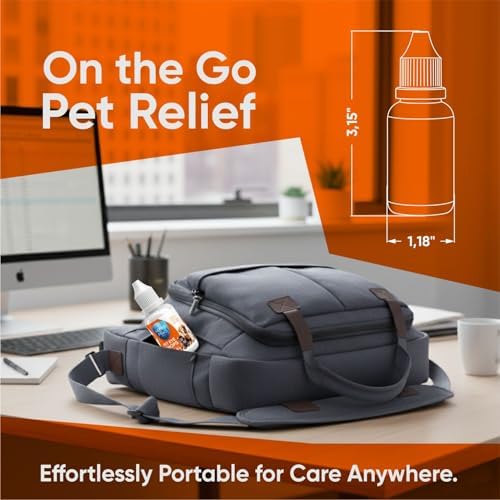 Dog Eye Drops – Vet Recommended Pet Eye Drops to Clean and Soothe Eye Infections, Allergies, Dry & Pink Eyes, Tear Stain Remover for Dogs, Cats, Horses & Birds (30 ml)