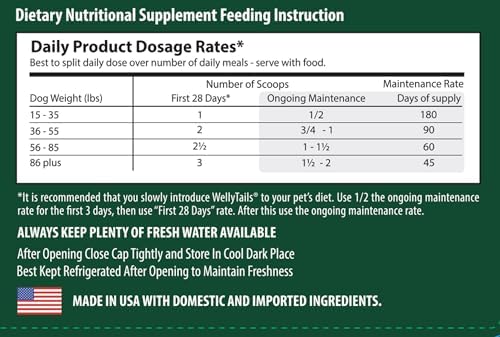 Powerfull Dog Joint Supplement Concentrated Actives Powder NO JUNK FILLERS