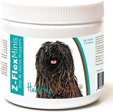 Healthy Breeds Pulik Z-Flex Minis Hip and Joint Support Soft Chews 60 Count