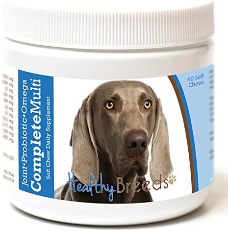 Healthy Breeds Weimaraner All In One Multivitamin Soft Chew 60 Count