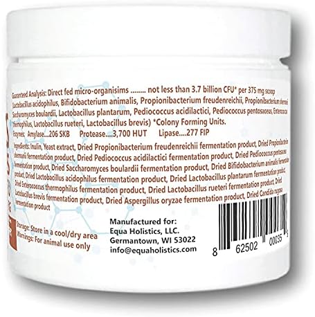 Total Digest™ Canine Probiotics and Enzymes for Dogs, All-Natural Digestive System Dietary Supplement Formula for Dogs (120 Days)